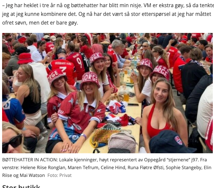 "CELINES VM-OPPSKRIFTER GÅR VIRALT" - OPPEGÅRD AVIS
