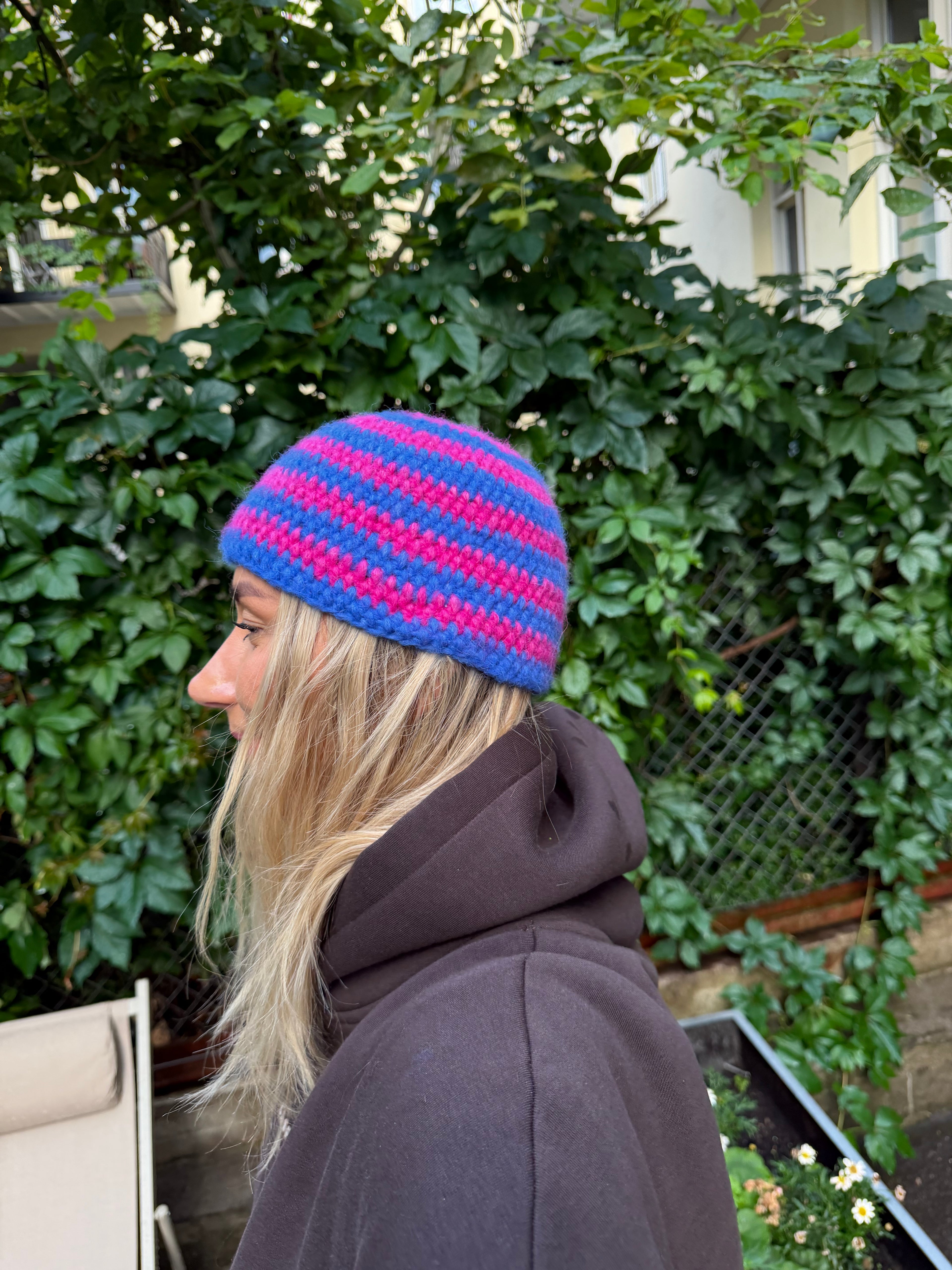 City Beanie (hekleoppskrift)