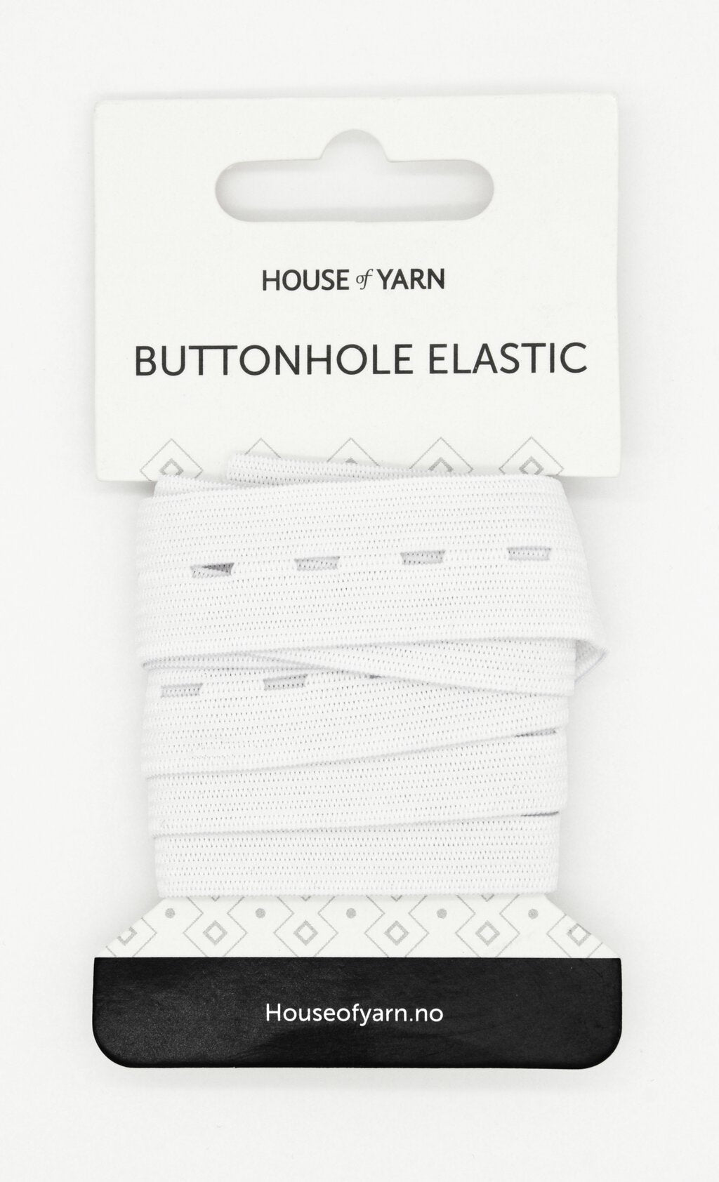 House of Yarn Elastikk knapp, 1 m x 20 mm